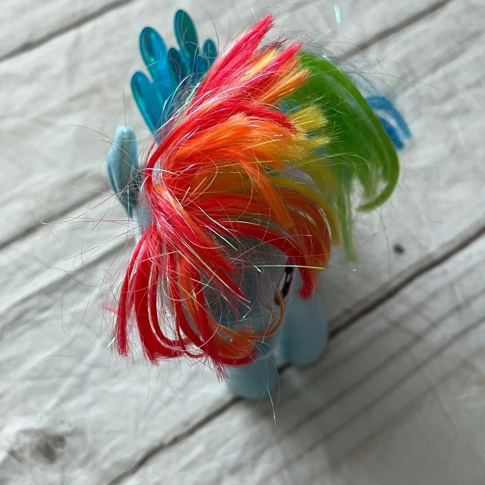 Ty‎ My Little Pony Sparkle Rainbow Dash Plush Multicolor Soft Stuffed Animal